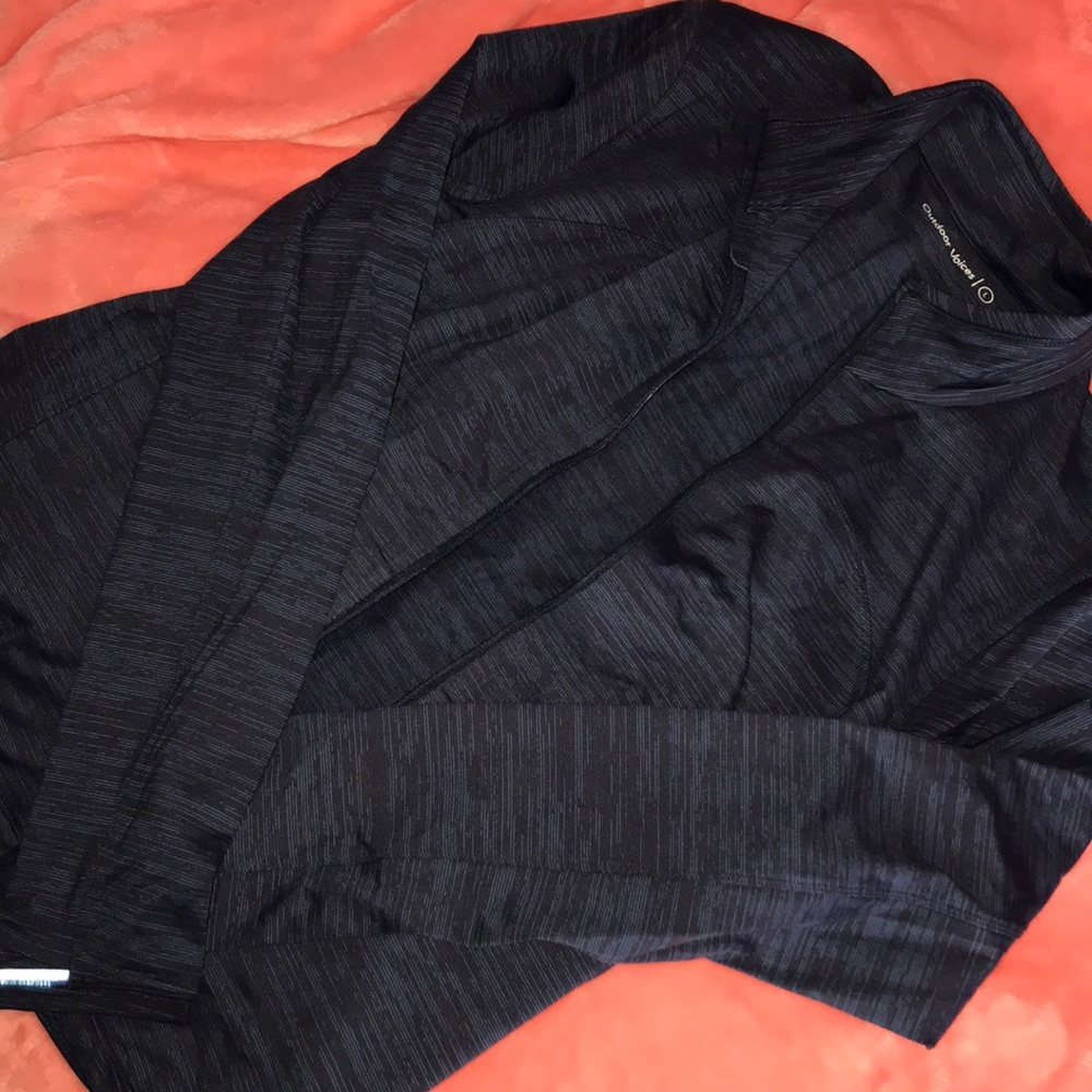 blue outdoor voices jacket